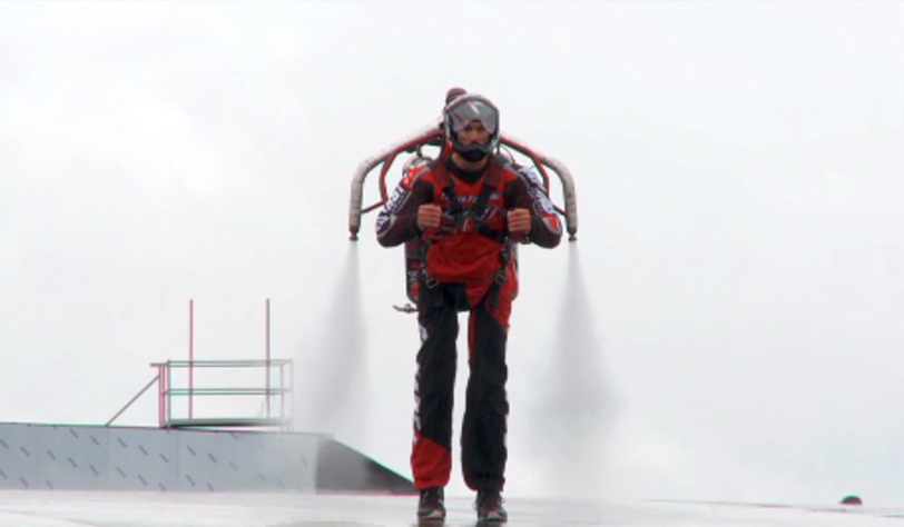 Jet Pack World Speed Record - Video